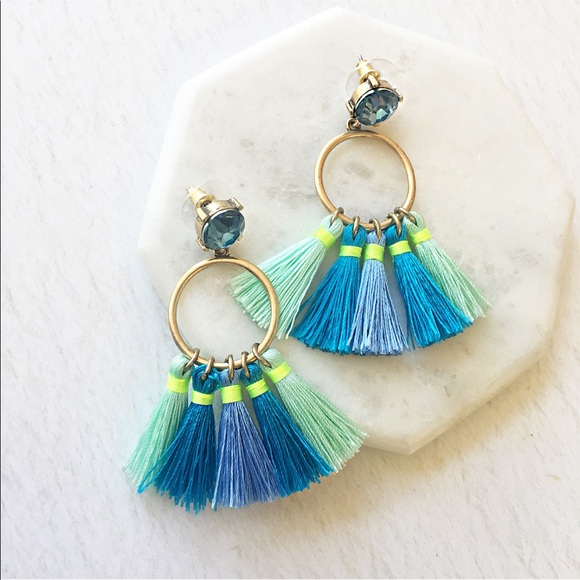 Jewelry - Handmade tassel earrings